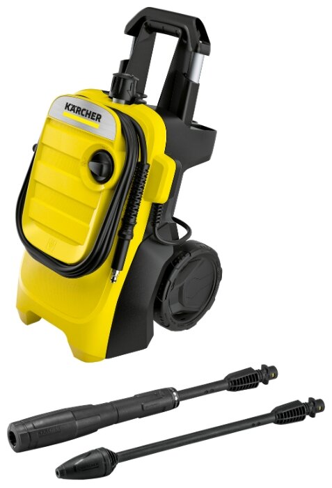 

KARCHER K 4 Compact , 130 бар, 420 л/ч, шланг 6м, сетевой шнур - 5м, корпус насоса - пластик, 11кг (1.679-406.0), K