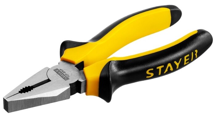 Пассатижи 16 см, углеродистая сталь, Stayer TOPGrip
