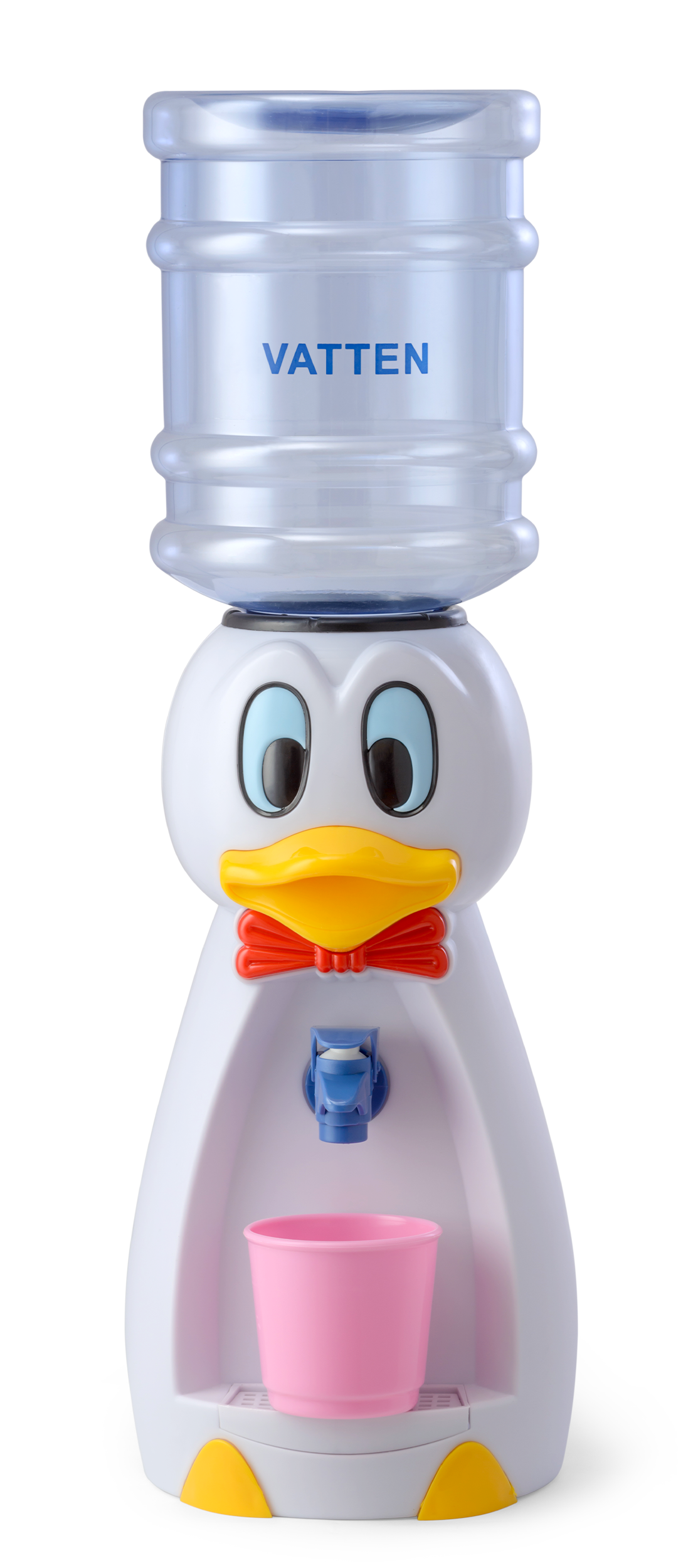 

Кулер настольный VATTEN Kids Duck, без нагрева / без охлаждения, белый, Kids Duck