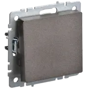 

Выключатель проходной IEK Brite ВС10-1-6-БрТБ, 1кл., скрытый монтаж, механизм с накладкой без рамки, бронза (BR-V12-0-10-K45), ВС10-1-6-БрТБ