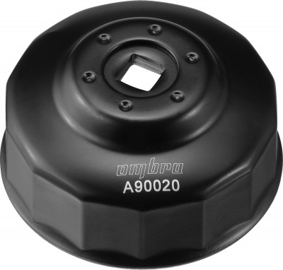 Съемник масляных фильтров Ombra A90020, 14 граней, ⌀ 68 мм, черный - - фото 1