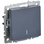 

Выключатель IEK Brite ВС10-1-1-БрМ, 1кл., индикатор/подсветка, скрытый монтаж, механизм с накладкой без рамки, маренго (BR-V10-1-10-K35), ВС10-1-1-БрМ
