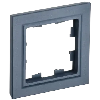

Рамка IEK BRITE РУ-1-БрМ, горизонтальная и вертикальная, 1-пост, маренго (BR-M12-K35), РУ-1-БрМ