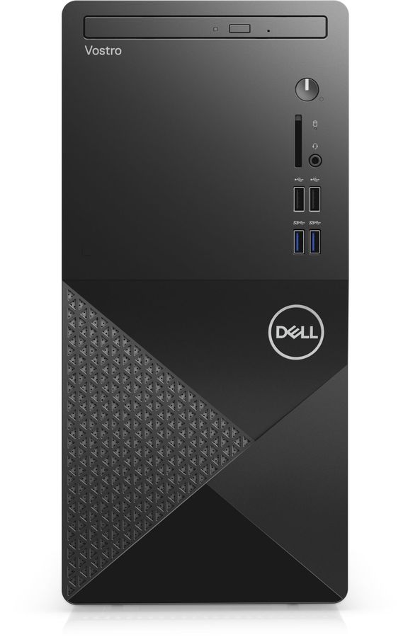 Системный блок Dell Vostro 3888 MT, Intel Core i5 10400 2.9GHz, 8Gb RAM, 256Gb SSD, Linux, черный, клавиатура, мышь (3888-2932) плохая упаковка