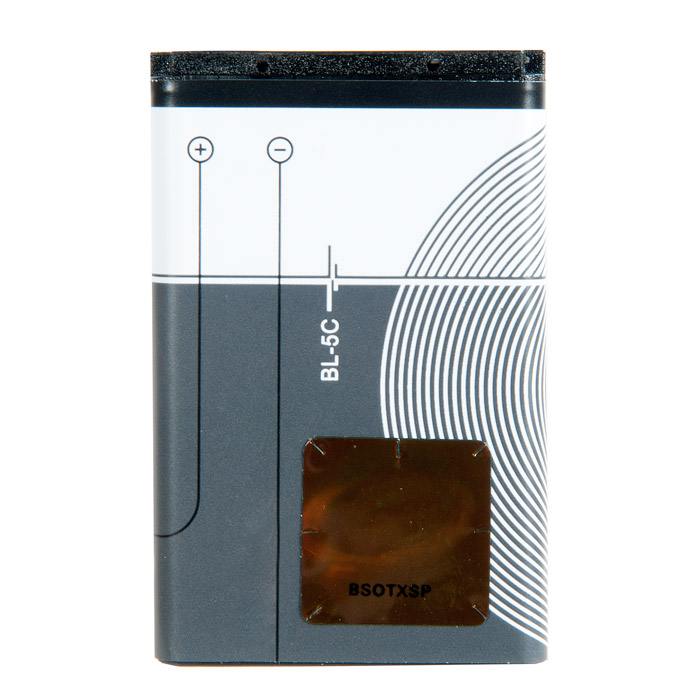 Аккумулятор BL-5C/BL-5C для Nokia 6600, 1100, 1110, 1112, 1200, 1208, 1600, 1650, 2600