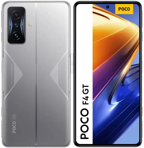 

Смартфон Xiaomi POCO F4 GT, 6.67" 1080x2400 AMOLED, Qualcomm Snapdragon 8 Gen1, 8Gb RAM, 128Gb, 3G/4G/5G, NFC, Wi-Fi, BT, 3xCam, 2-Sim, 4700 мА⋅ч, USB Type-C, Android 12, серебристый (39521), POCO F4 GT