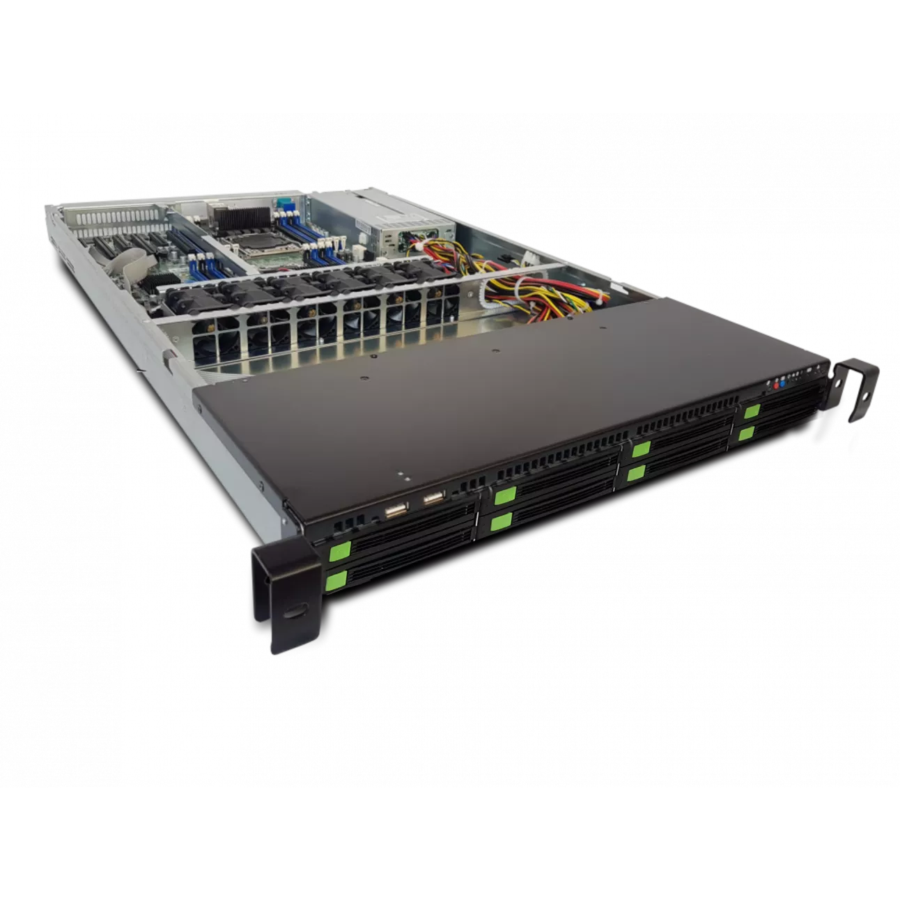 

Серверная платформа Rikor RP6108-PB25, 2xSocket3647, 16xDDR4, 8x2.5 HDD HS, 2xM.2-PCI-E/SATA, 2x1 Гбит/c, IPMI, Redundant 2x650Вт, 1U (RP6108-PB25-650HS), RP6108-PB25