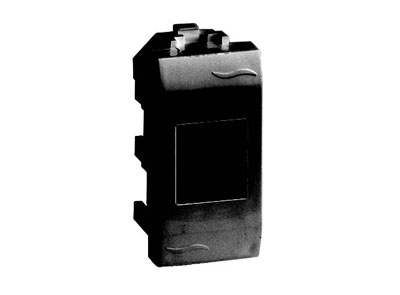 

Розетка RJ-45 в кабель-канал категория 5e, 1 модуль, черный, DKC BRAVA (77646N), 0