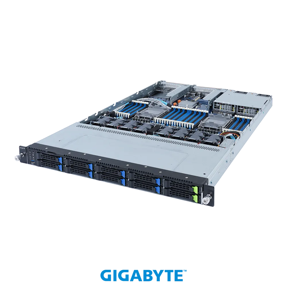 

Серверная платформа Gigabyte R182-N20, 2xSocket4189, 32xDDR4, 10x2.5 HDD HS, 2xGLAN, GMC, Redundant 2x1300 Вт, 1U (6NR182N20MR-00-101), R182-N20