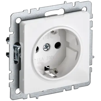

Розетка IEK BRITE РС14-1-0-БрА, скрытый монтаж, однопостовая, с з/к, со шторками, 16A, механизм с накладкой и суппортом, IP20, алюминий (BR-R14-16-K47), РС14-1-0-БрА
