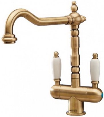 

Смеситель для кухни Franke Old England (115.0028.204), Бронза