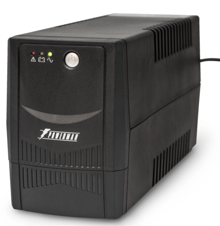 ИБП Powerman Back Pro 650 Plus, 650 VA, 360 Вт, черный