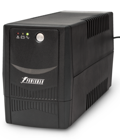 ИБП Powerman Back Pro 650I Plus, 650 VA, 360 Вт, черный