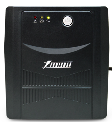 ИБП Powerman Back Pro 1050, 1050 В·А, 600 Вт, EURO, розеток - 4, черный