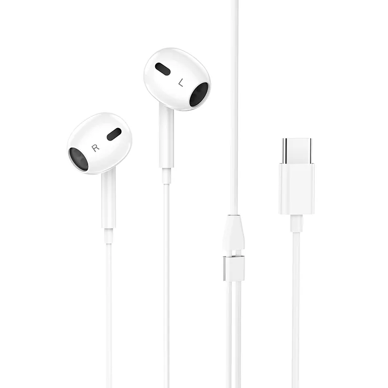 

Проводная гарнитура Borofone BM30 Max, USB Type-C, белый (BM30 Max), BM30 Max