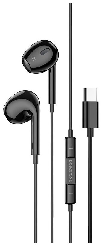 

Проводная гарнитура Borofone BM30 Max, USB Type-C, черный (BM30 Max), BM30 Max