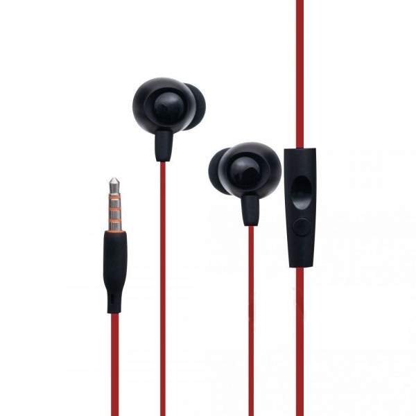 

Проводные наушники Celebrat FLY-1, Jack 3.5mm, красный/черный (FLY-1), FLY-1