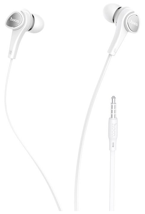 

Проводная гарнитура Hoco M66, Jack 3.5mm, белый (M66), M66