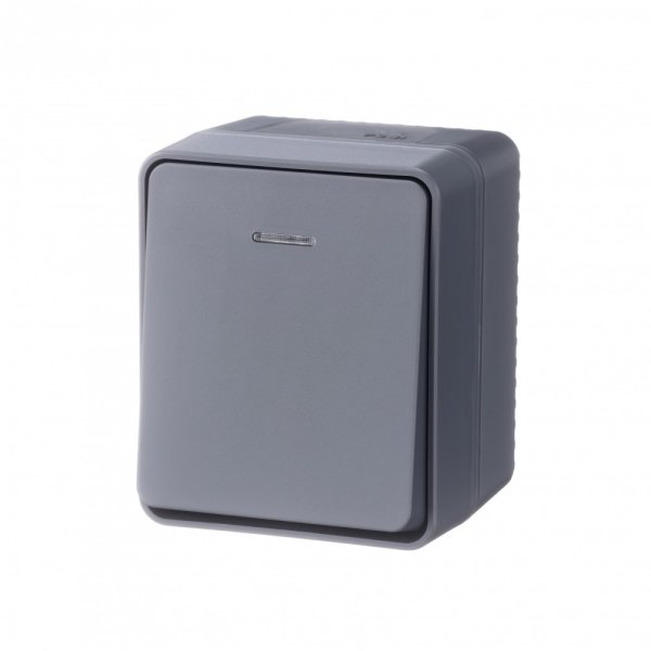 

Выключатель Schneider Electric AtlasDesign Profi54 ATN544013, 1кл., индикатор/подсветка, открытый монтаж, в сборе, антрацит (ATN544013), ATN544013