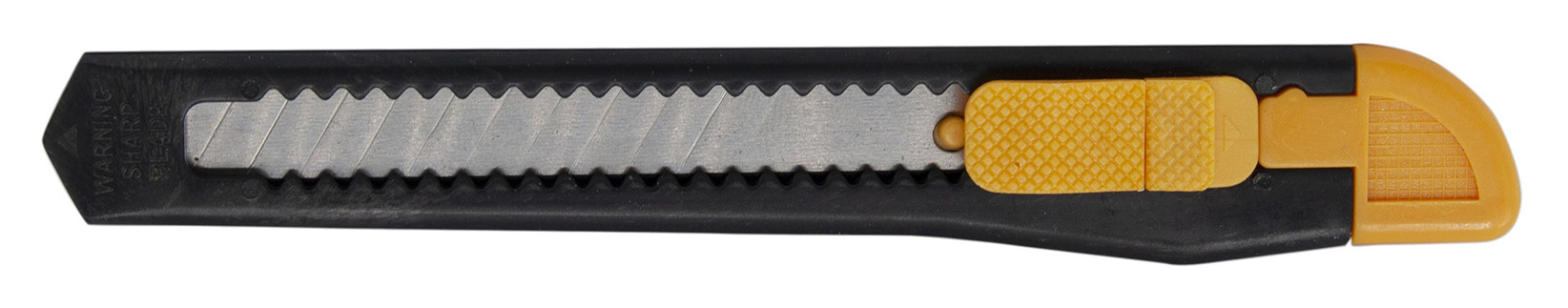 Канцелярский нож, лезвие: 9мм / выдвижное / сегментированное / отламывающееся, Buro