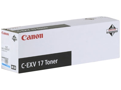 

Картридж лазерный Canon C-EXV17C/0261B002, голубой, 30000 страниц, оригинальный для Canon imageRunner C4080 / C4580 / C5180 / C5185, C-EXV17C