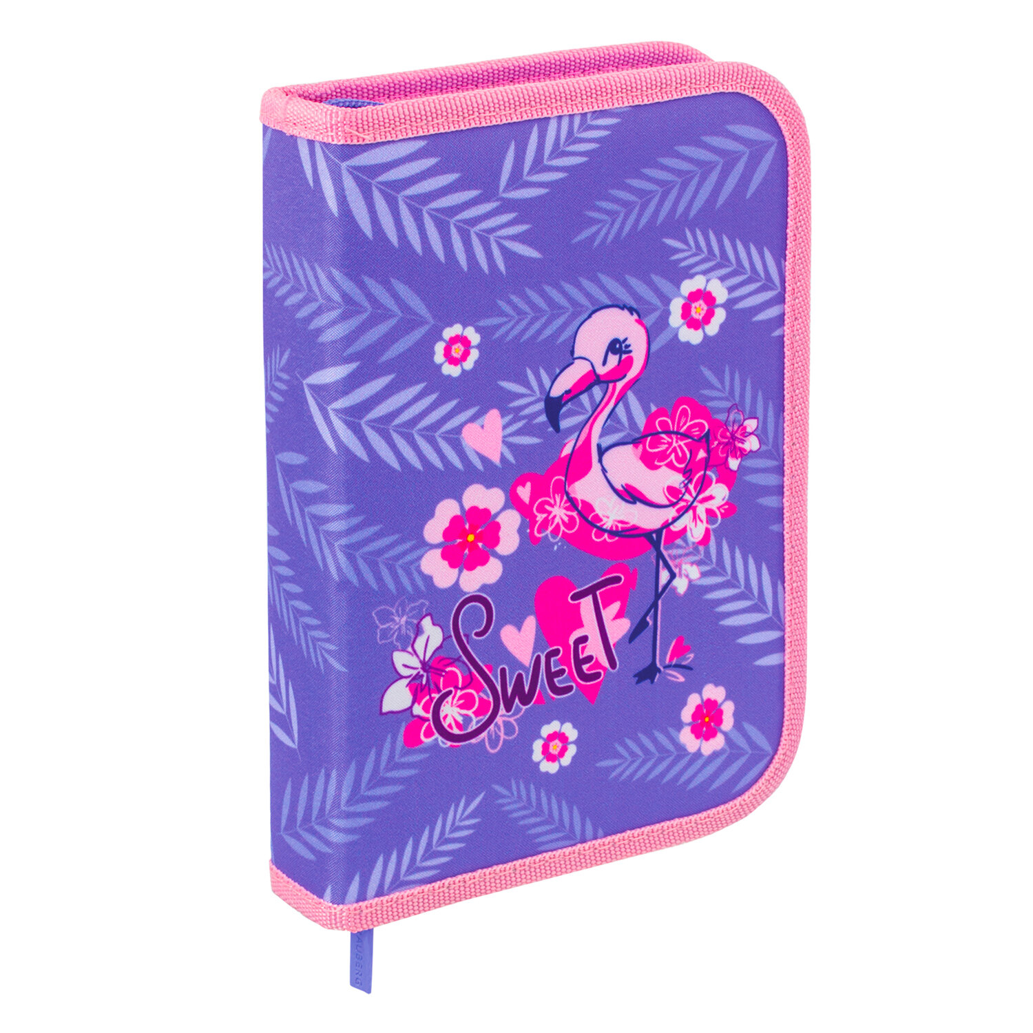 

Пенал Brauberg Premium Flamingo, 1 отделение, фиолетовый (229279), Flamingo
