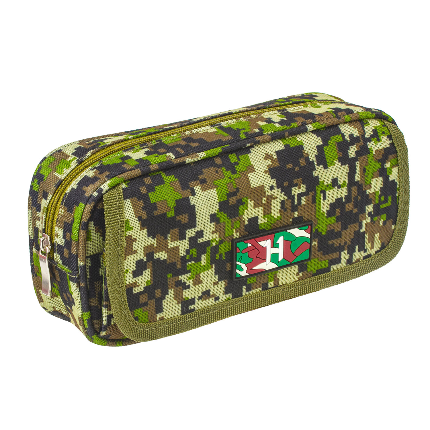 

Пенал Brauberg Military Green, 1 отделение, зеленый (228990), Green