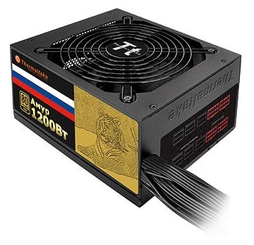 

Блок питания 1.2кВт ATX Thermaltake W0430RE, 135 мм, 80 Plus Gold, W0430RE