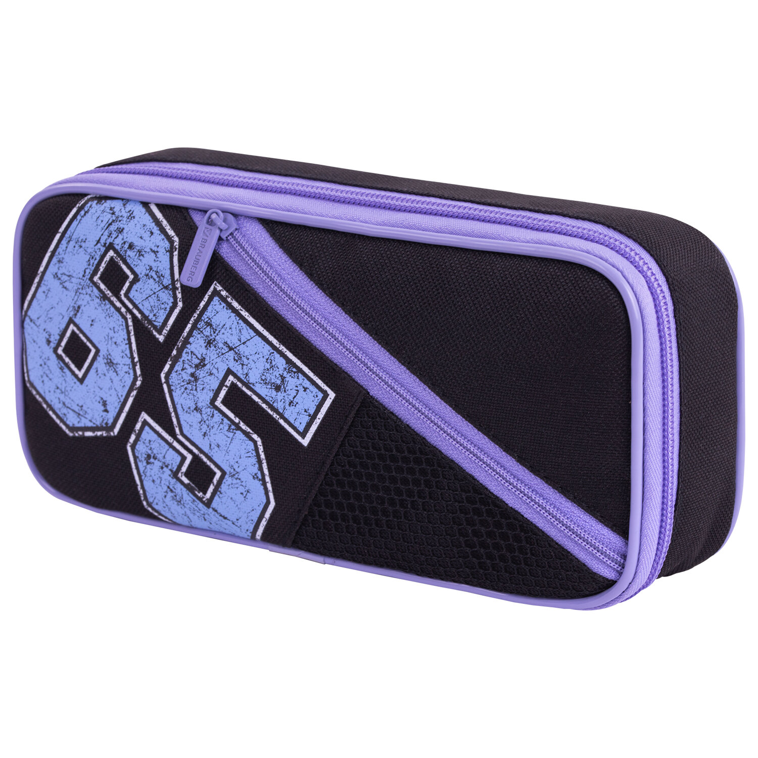 

Пенал-косметичка Brauberg Scholar Purple, 1 отделение, фиолетовый (270847), Purple