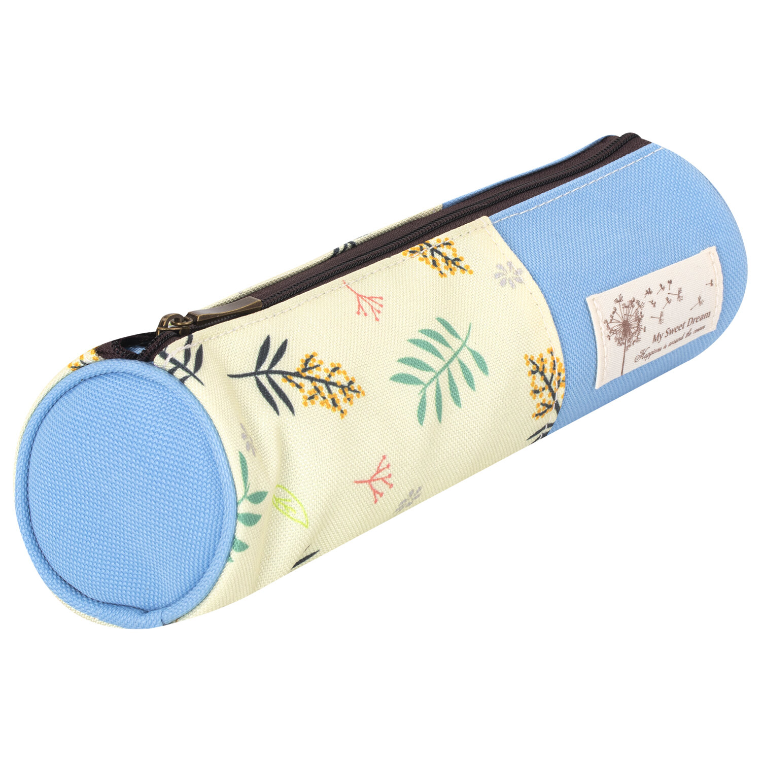 

Пенал-тубус Brauberg Dream Blue, 1 отделение, синий (270266), Blue