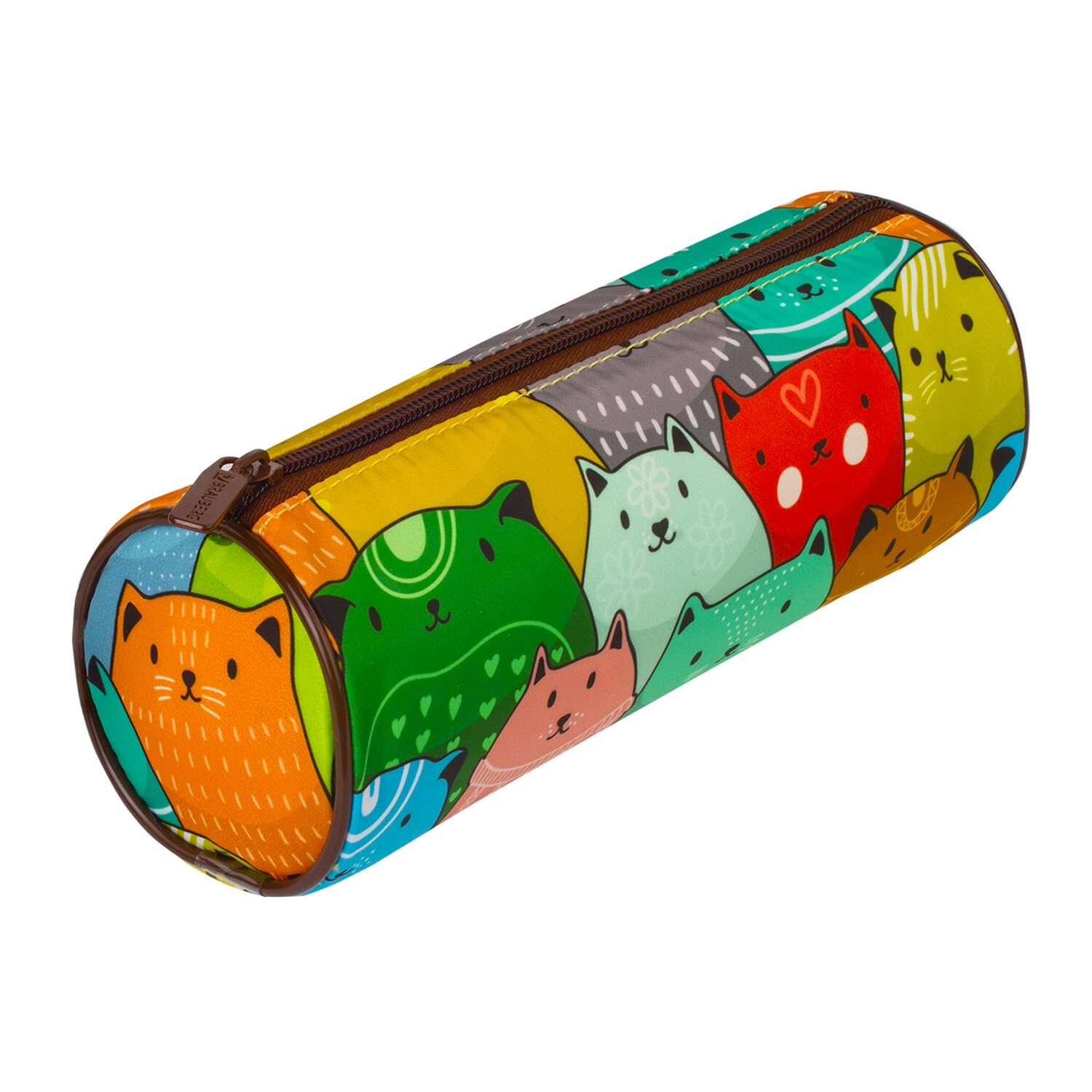 

Пенал-тубус Brauberg Soft Touch Cats, 1 отделение, с рисунком (229008), Cats