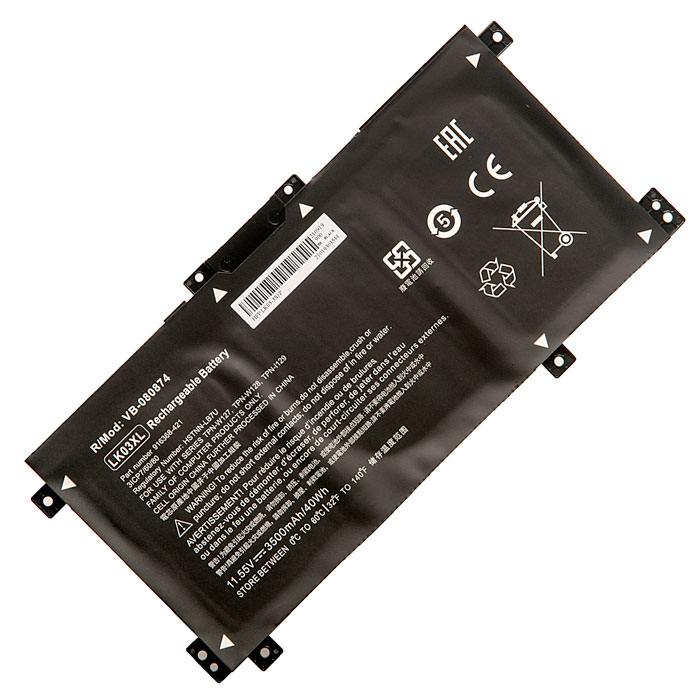 

Аккумуляторная батарея LK03XL для HP Envy 17M, 17-AE, 17-BW, Envy X360 15-BP, 15-BQ, 11.6V, 3400mAh, черный, LK03XL