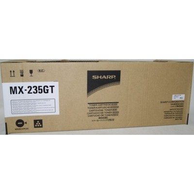 

Картридж лазерный SHARP MX235GT, черный, 16000 страниц, оригинальный для Sharp AR-5618/5620/5623, MX-M182/202/232