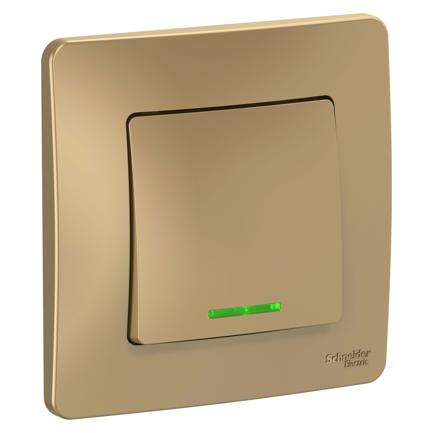 

Выключатель Schneider Electric Blanca, 1кл., индикатор/подсветка, скрытый монтаж, в сборе, титан (BLNVS010114)