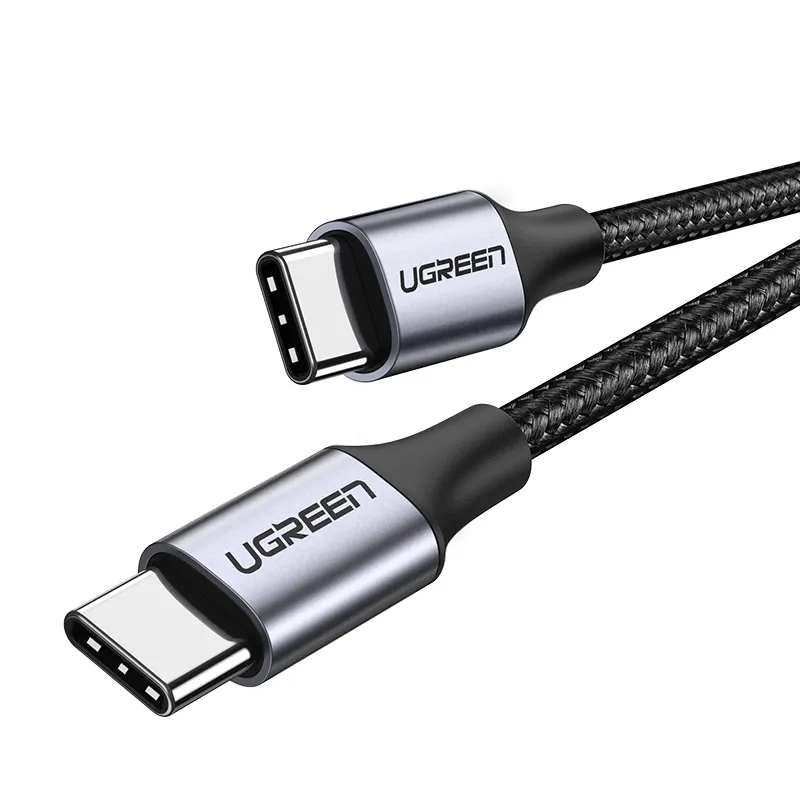 

Кабель USB Type-C-USB Type-C, 3A, 1м, черный UGREEN US261 (50150), US261