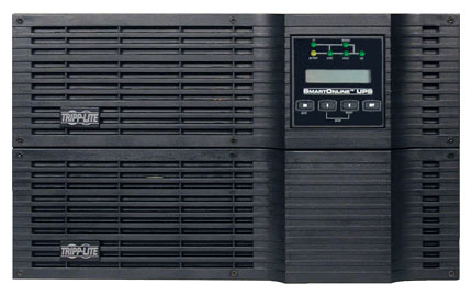 

ИБП Tripp Lite SU10KRT3UHV, 10000 В·А, 8 кВт, IEC, розеток - 1, черный, SU10KRT3UHV