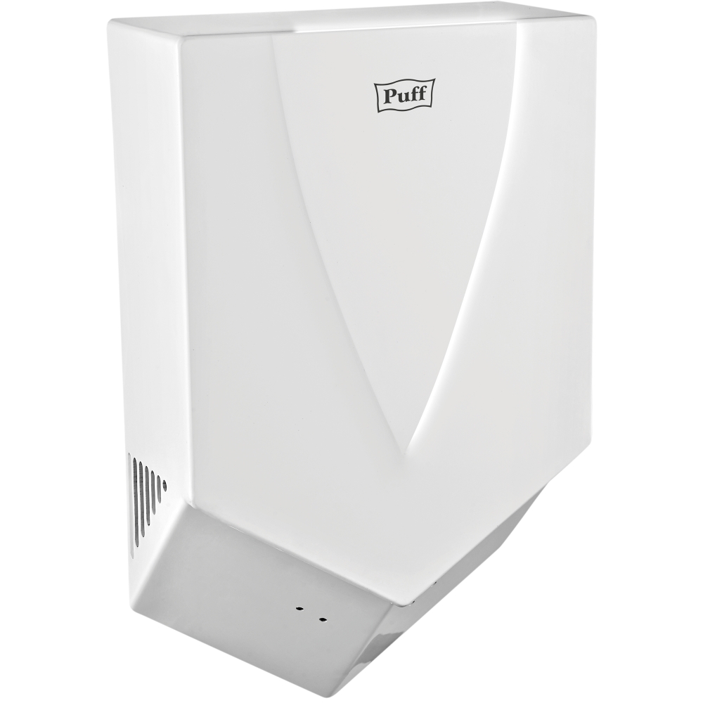 

Сушилка для рук Puff 8802 , 1.2кВт, 95 м/с, автовключение, белый (1401.323), 8802