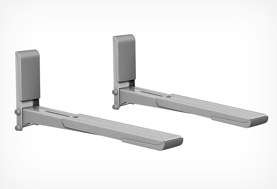 Кронштейн для СВЧ Holder MWS-2003, 30 см, нагрузка: 40 кг, металлик