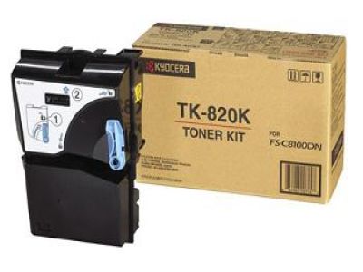 Картридж лазерный Kyocera TK-820K/1T02HP0EU0, черный