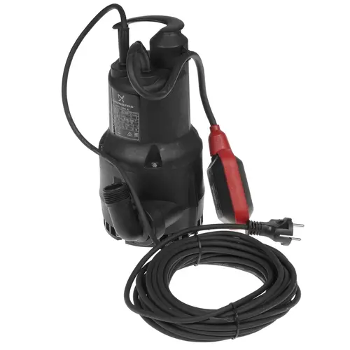 

Электрический водяной насос Grundfos KPC 300 A, 350Вт, погружной, дренажный, производительность 14 м³/час, глубина погружения 7м, 4.6кг (98851053 ), KPC 300 A