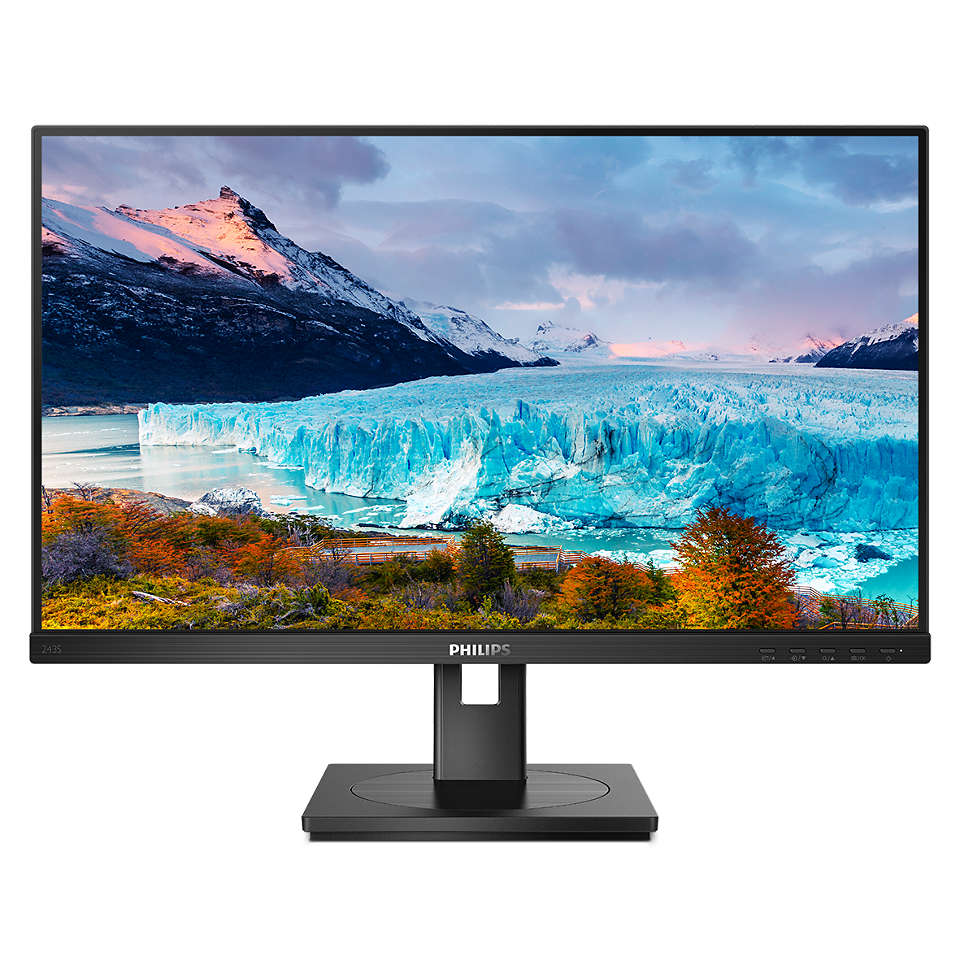 

Монитор 23.8" Philips 243S1 IPS, 1920x1080 (16:9), 250кд/м2, 4мс, 178°/178°, HDMI, DisplayPort, USB Type-C, черный, 243S1