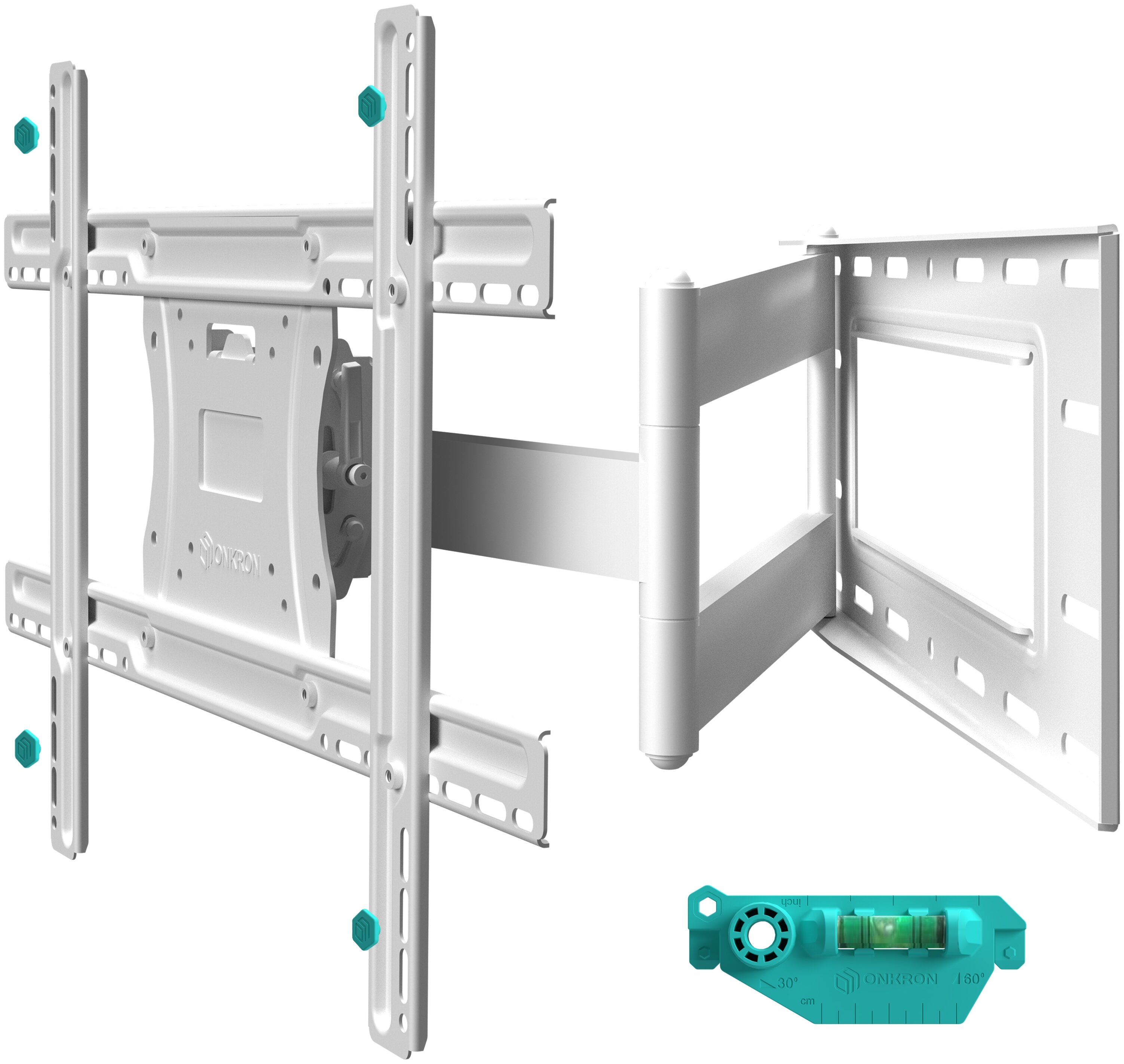 

Кронштейн настенный для TV/монитора ONKRON M7L, 40"-75", VESA 100x100мм-600x400мм, наклонный, поворотный, до 68 кг, белый, M7L