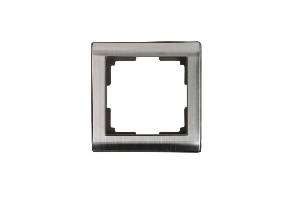 

Рамка SMARTBUY Нептун, горизонтальная, 1-пост, серый никель (SBE-05gn-Metal-FR-1), 0