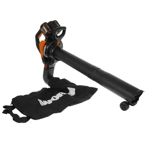 

Воздуходувка-пылесос Worx WG583E , аккумуляторная, Li-ion, 20В, 4 А·ч, объем мусоросборника 35л., всасывание, обдув, 5.1кг (WG583E ), WG583E