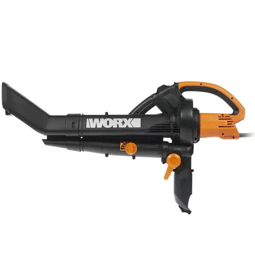 

Воздуходувка-пылесос Worx WG505E, сетевая, Li-ion, объем мусоросборника 45л., всасывание, измельчение, обдув, 4.1кг (WG505E), WG505E