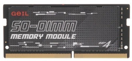 

Память DDR4 SODIMM 8Gb, 3200MHz, CL22, 1.2 В, Geil (GS48GB3200C22SC)