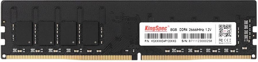 

Память DDR4 DIMM 8Gb, 2666MHz, CL19, 1.2 В, KingSpec (KS2666D4P12008G)