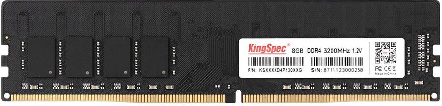 Память DDR4 DIMM 8Gb, 3200MHz KingSpec (KS3200D4P12008G)