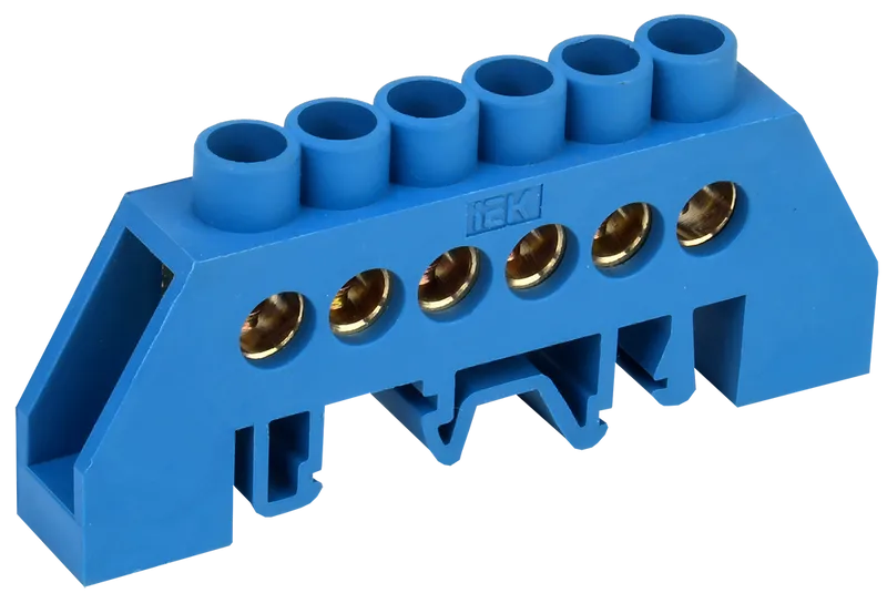 

Шина IEK ШНИ-8х12-6-КС-С 6x16-16 мм², синий (YNN10-812-6DP-K07), ШНИ-8х12-6-КС-С 6x16-16 мм²