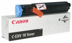 

Картридж лазерный Canon C-EXV18/GPR-22/0386B002, черный, 8400 страниц, оригинальный для Canon imageRunner 1018 / 1020 / 1022 / 1024, C-EXV18/GPR-22